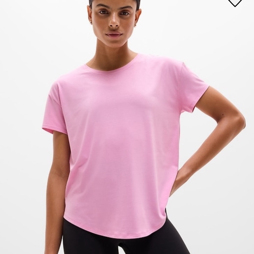 ATHLETA Move With Ease Tee in Primrose